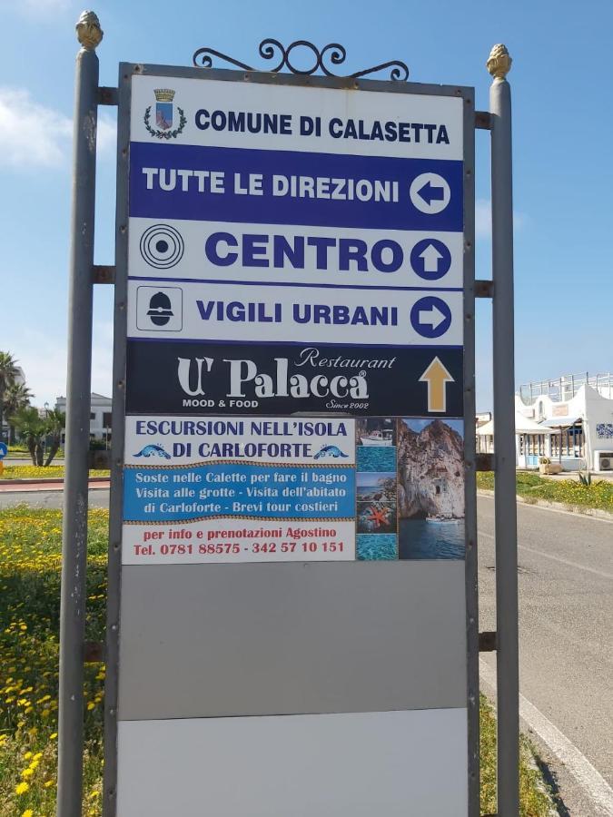 Appartamento Vista Mare Calasetta Ngoại thất bức ảnh